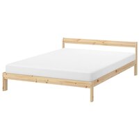 Кровать ИКЕА НЕЙДЕН, размер (ДхШ): 195х101 см, спальное место (ДхШ): 189х97 см, цвет: сосна
