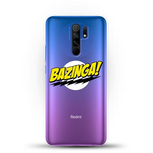 фото Силиконовый чехол шелдон на xiaomi redmi 9 andy & paul