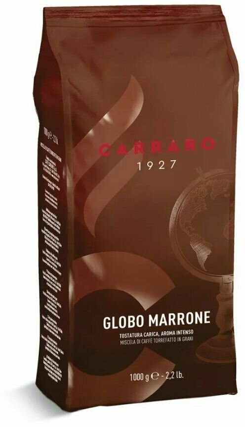 Кофе в зернах Carraro Globo Marrone (Глобо Марроне) 1кг - фотография № 5
