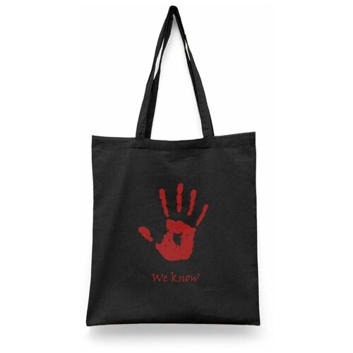 фото Сумка шоппер каждому своё, черный