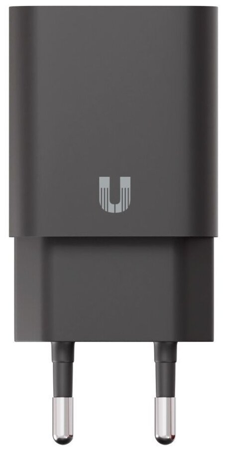 Зарядное устройство сетевое Uzay Adapter, 12W, черный - фото №3