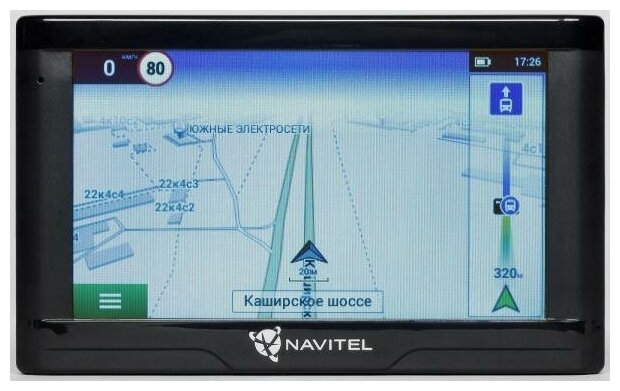 Навигатор Автомобильный GPS Navitel N500 MAG 5 480x272 4Gb microSDHC серый Navitel