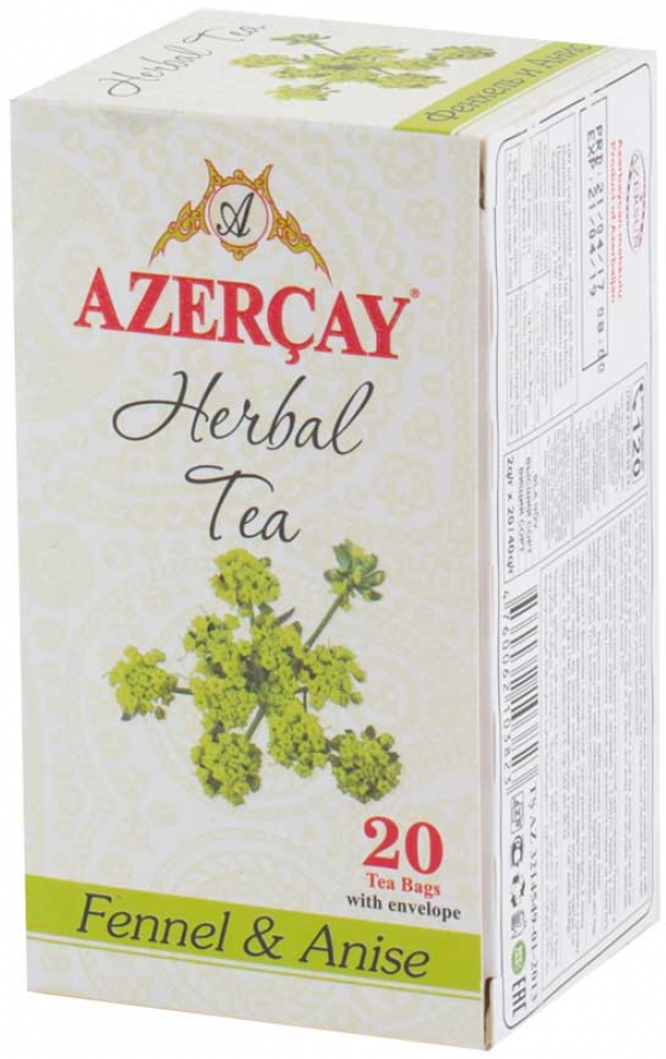 Чай зеленый Азерчай Сила жизни Липа 20 пак - фото №14