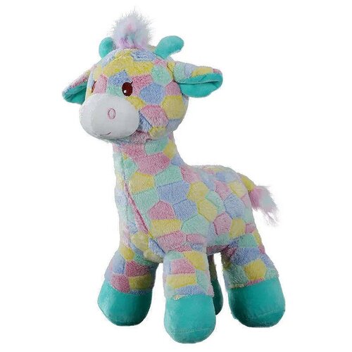 фото Мягкая игрушка жираф разноцветный 50 см ok' toys