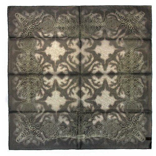 фото Платок с красивыми узорами в темно-серых тонах gianfranco ferre 816293 gf ferre