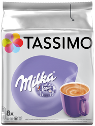 Какао в капсулах Tassimo Milka, 8 шт.