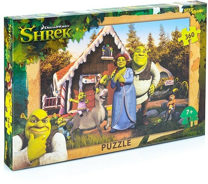 Puzzle-360 "Shrek" (96086) Степ Пазл - фото №2
