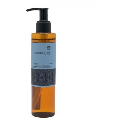 OrganicTai Бессульфатный укрепляющий шампунь для волос лемонграсс И лаванда, 200 мл