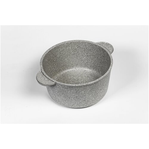 Кастрюля 2л, Ярославна, Серая со стеклянной крышкой НЖ