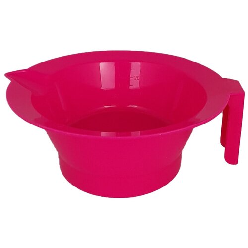 Ванночка для окрашивания BEAUTY GALLERY, цвет розовый совок посадочный пластиковый с мерными делениями желтый
