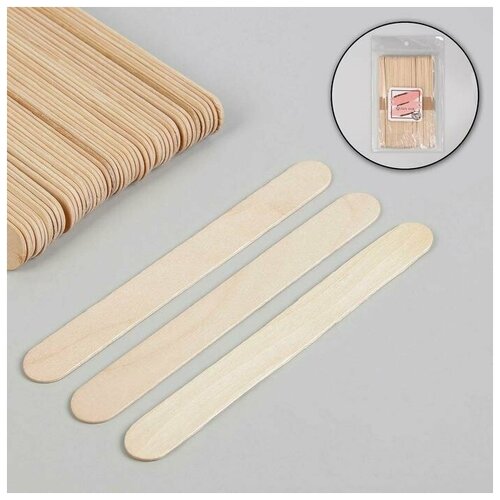 Шпатели для депиляции деревянные 14 16 см 50 шт 650₽