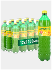 Газированный напиток Laimon Fresh Маngo 1 л х 12 шт. ПЭТ