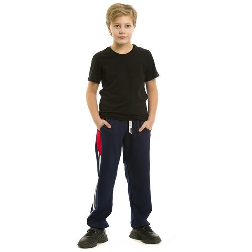 Беговые брюки Chersa для мальчиков, размер 32 (128-134), мультиколор