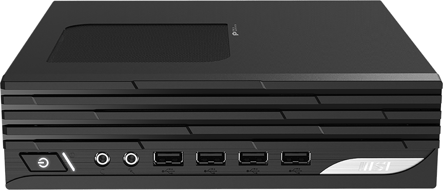 Компьютер MSI 9S6-B0A421-672 i3-13100/8GB/256GB SSD/UHD Graphics 730/noDVD/WiFi/BT/Wired kbd/mouse/noOS/black - фото №7