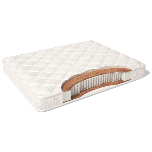 фото Матрас materlux marte-maxi, 130x200 см, пружинный, белый