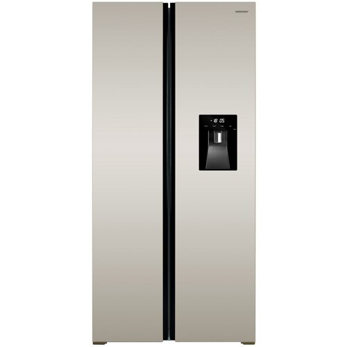 Холодильник NORDFROST RFS 484D NFH INVERTER Total No Frost Side-by-side 472 л Класс A Диспенсер на двери Ледогенератор механический поворотный LED освещение Электронный дисплей Режимы Суперзаморозка и Суперохлаждение 10079000₽