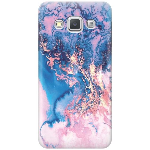 фото Cиликоновый чехол на samsung galaxy a3 / самсунг а3 с принтом "blue marble" gosso