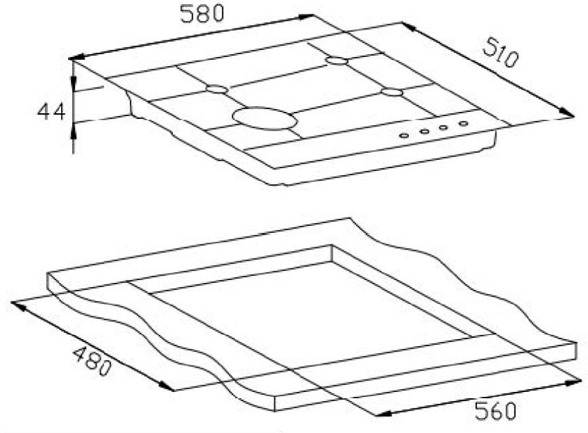 Варочная панель Weissgauff HGG 641 BV Nano Matt Glass - фотография № 9