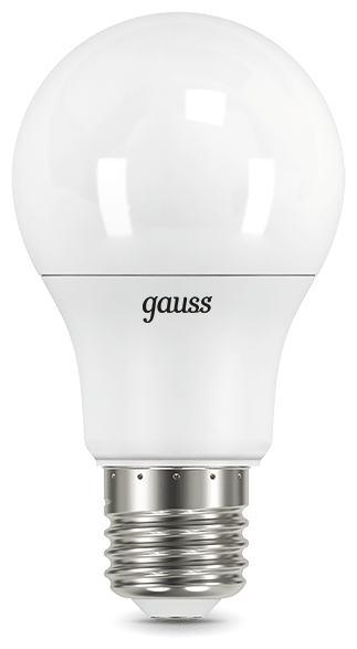 GAUSS 102502210 Светодиодная лампа LED A60 10W E27 920lm 4100K 1 10 50