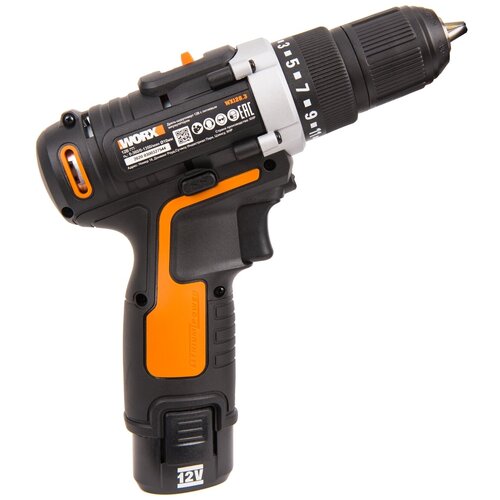 Дрель-шуруповерт WORX WX1283 2Ач с двумя аккумуляторами 1734000₽