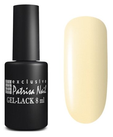 Гель-лак Patrisa Nail №106 Gelato GP06 Теплый светло-желтый, 8 мл