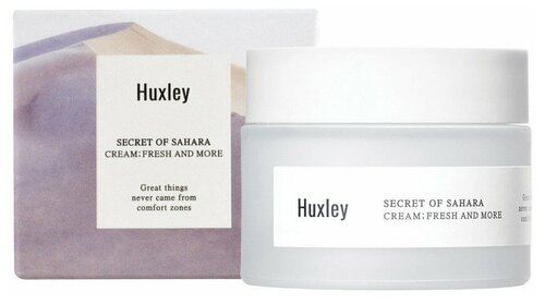 Huxley Освежающий крем для лица с экстрактом кактуса Cream Fresh And More, 50мл