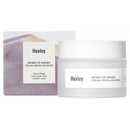 Huxley Освежающий крем для лица с экстрактом кактуса Cream Fresh And More, 50мл