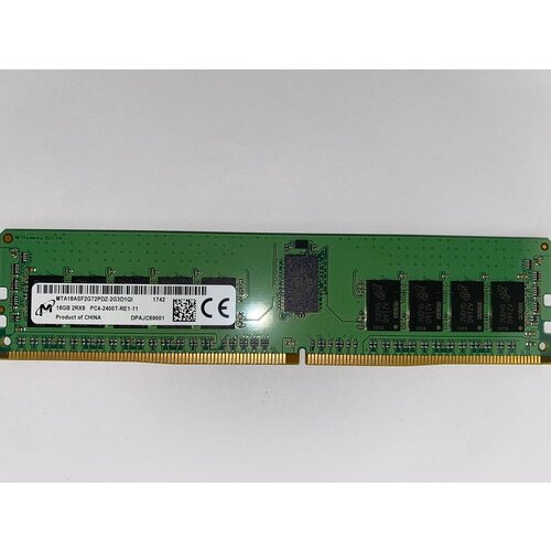 Серверные комплектующие Micron 16 ГБ DDR4 2400 МГц MTA18ASF2G72PDZ-2G3D1QI 980000₽
