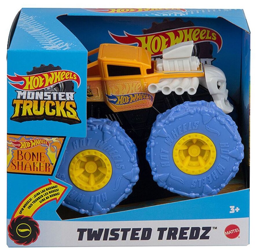  Hot Wheels Monster Trucks: Twisted Tredz 1:43 (GVK45)