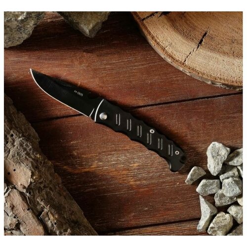 фото Складной нож мастер к 6 полос, без фиксатора, 15.5x2.5 см 2983559 мастер к.