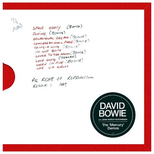 Виниловая пластинка WARNER MUSIC David Bowie, John Hutch Hutchison - The Mercury Demos