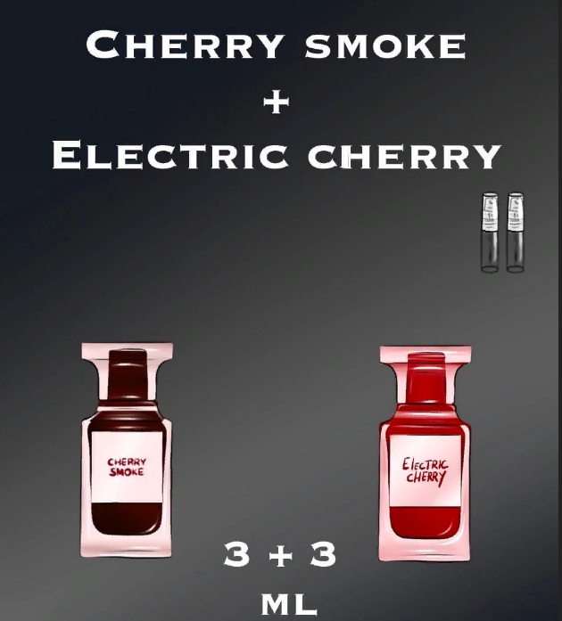 Туалетная вода crazyDanKos набор Cherry Smoke + Electric Cherry (3+3 спрей)