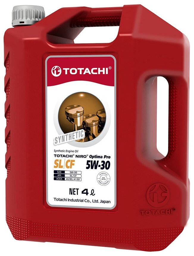 Totachi моторное масло totachi niro optima pro synthetic 5w-30, 4л 1c804