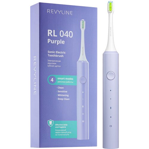 Электрическая зубная щетка Revyline RL 040 сиреневая 409200₽