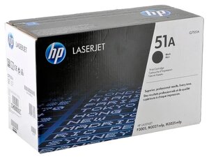 Картридж HP Q7551A, 6500 стр, черный