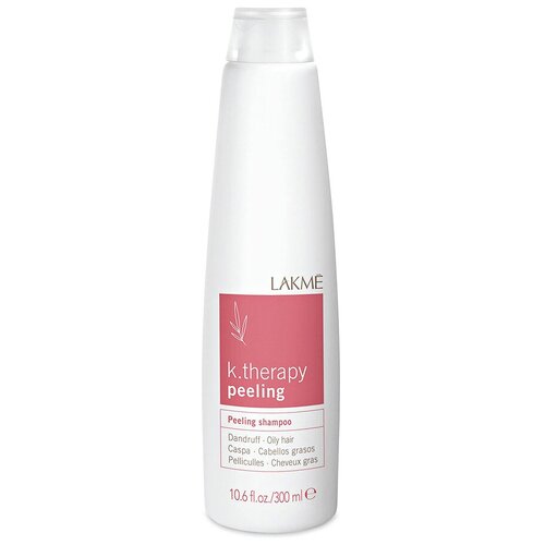 Lakme шампунь K.Therapy Peeling против перхоти для жирных волос, 300 мл crioxidil шампунь для жирной кожи головы 300 мл oily hair shampoo