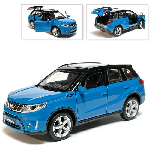 Машина Suzuki Vitara инерционная, синий, Технопарк, 12 см