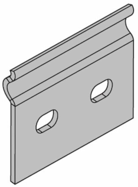 Пластина для листовых лотков DKC 37301 L=65 - фотография № 3