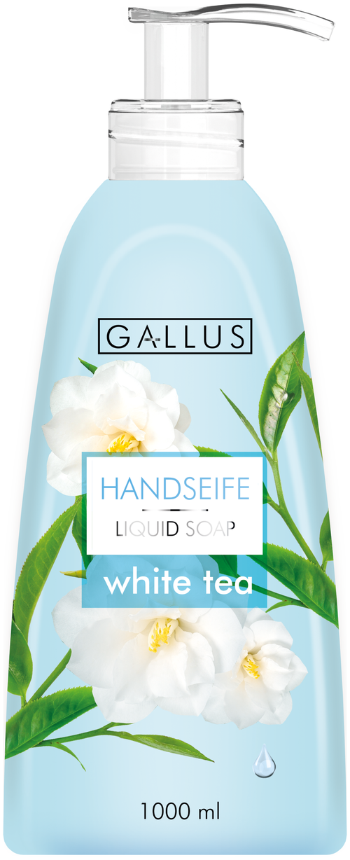 Gallus Мыло жидкое Белый чай, 1 л