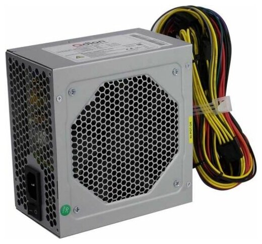 Блок питания ATX Qdion QD-700PNR 80+ 700W, Active PFC, 80 Plus, 120mm fan, PCI-E [6+2-Pin], 5*SATA, 2*MOLEX, FDD