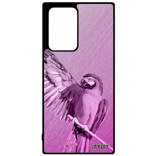фото Чехол на смартфон galaxy note 20 ultra, "попугай" попугайчики кеша utaupia