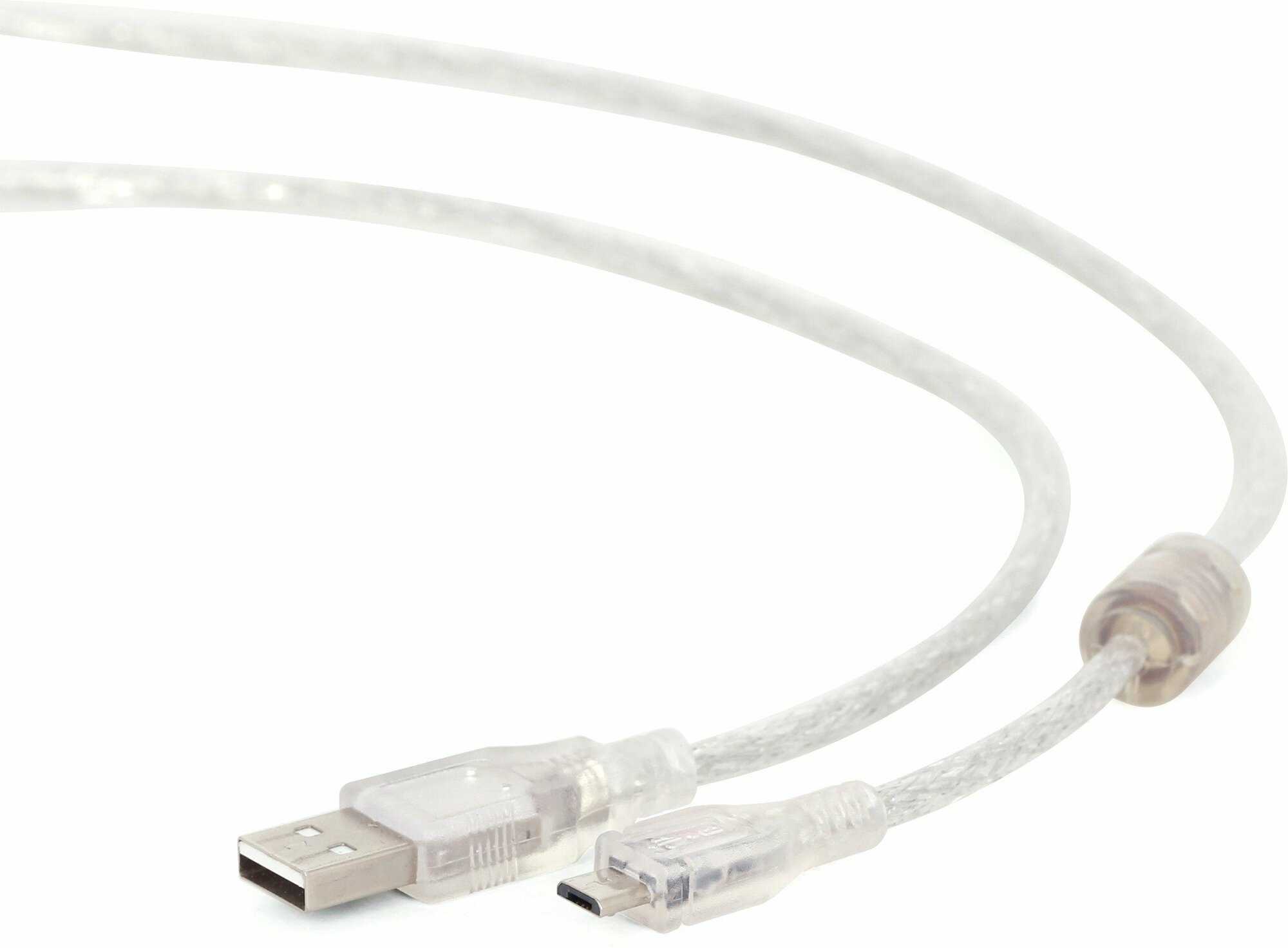 Кабель Cablexpert USB - microUSB (CCP-mUSB2-AMBM-6-TR), 1.8 м, 1 шт., белый - фото №5