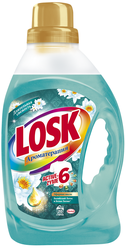 Гель для стирки Losk Aroma Балийский лотос и Белая лилия, 1.46 л, бутылка