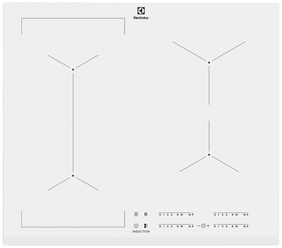 Индукционная варочная панель Electrolux IPE 6453 WF, белый