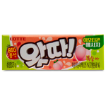 Жевательная резинка Lotte Confectionery Whatta Big Bubble Gum Peach со вкусом персика, 23 г - изображение