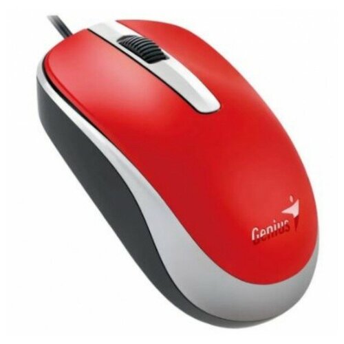 Мышь Genius DX-120 USB красный 31010010403 77400₽