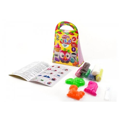 фото Набор креативного творчества «тесто для лепки» коробка комильфо, набор 2 danko toys