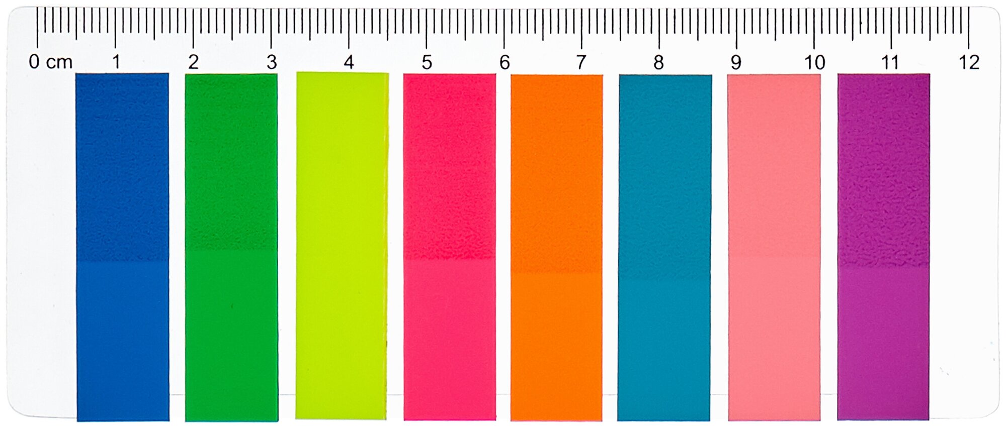 BRAUBERG Закладки клейкие Неоновые пластиковые 4.5 х 1.2 см (126700)
