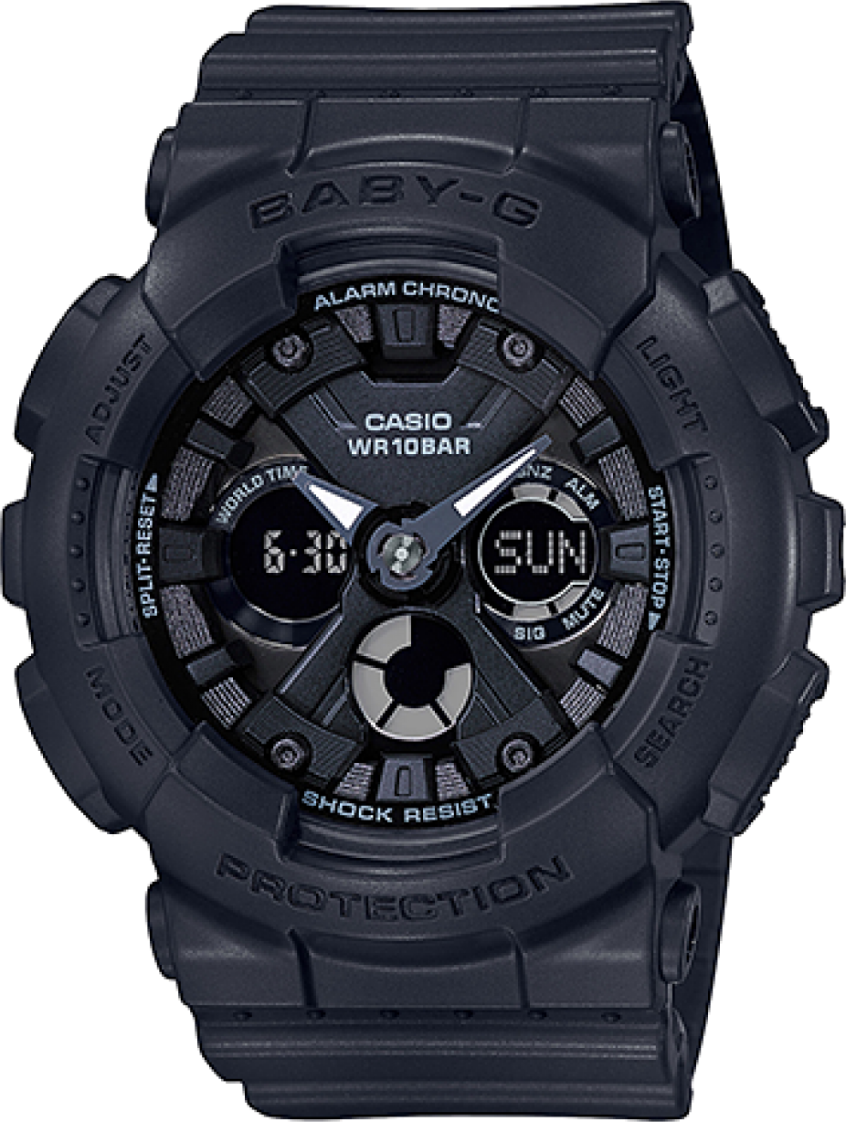 Японские часы наручные женские спортивные Casio Baby-G BA-130-1A