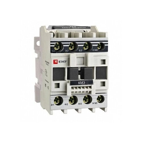 Контактор КМЭ 3P 18А 400/230 AC 7.5кВт. ctr-s-18-220-nc EKF